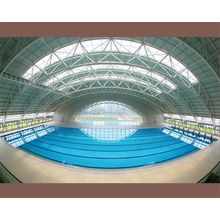 Prefab Steel Space Frame for Swimming Pool Roof Covering